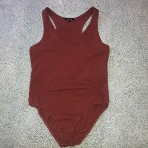 Burnt orange Bodysuit